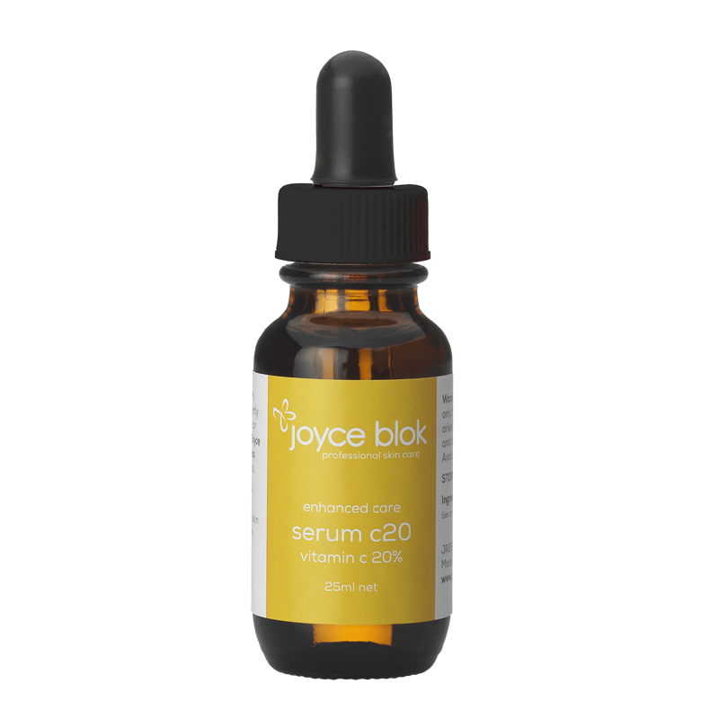 serum c20 vitamin c 20% bottle with dropper