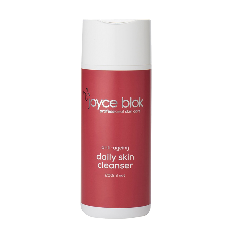 Anti-ageing daily skin cleanser bottle