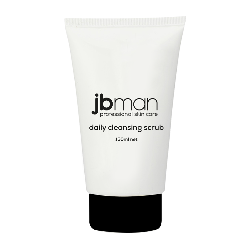 mens daily cleansing scrub tube