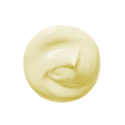 round light yellow cream swatch